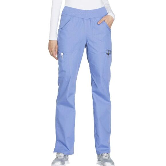 Cherokee Pants - NWT Cherokee Workwear Originals Women's Cargo Scrubs Pant Mid Rise Pull-On, M-T